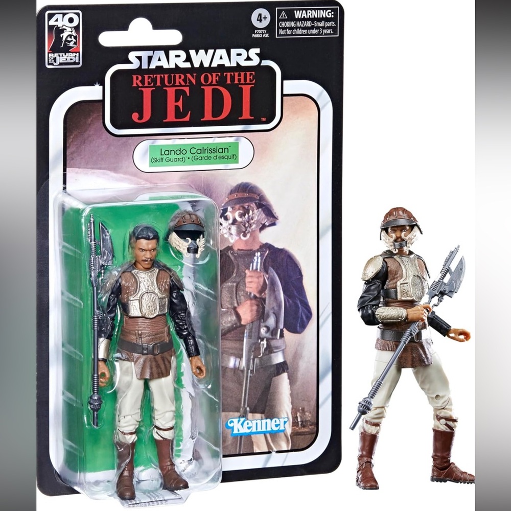 Star Wars Return of the Jedi Lando Calrissian Skiff Guard 40th anniversary 6inch